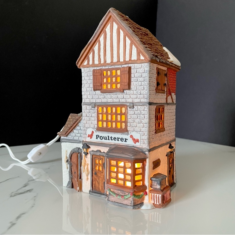 "Poulterer" Dickens Snow Village by Dept. 56